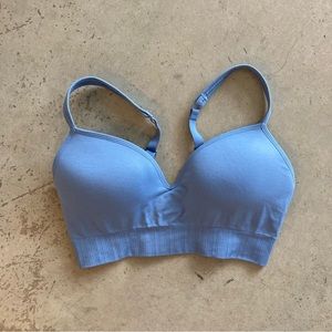 Athleta Embrace Bra A-C, Cottage Blue